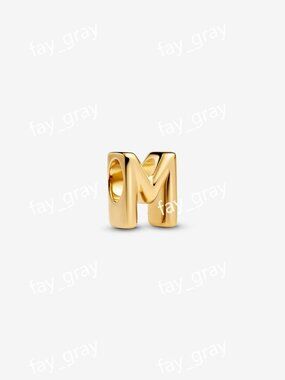 Pandora Letter M Alphabet Charm